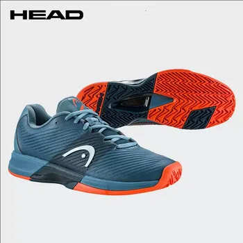 Мужские теннисные туфли серии HEAD Revolt Pro 4.0 для профессиональных видов спорта Sprint Team 3.5, противоскользящие, амортизирующие, износостойкие