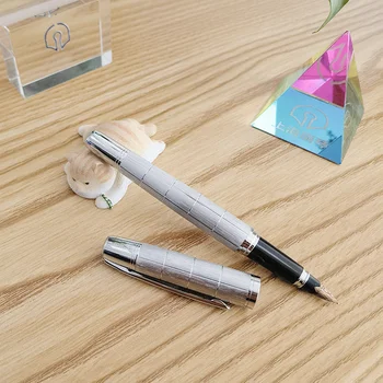 Liqin 800, Металлическая авторучка 10K, Ручка для рисования, Решетчатая маркировка, Гравировка, Деловая ручка