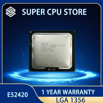 Процессор Intel Xeon E5-2420 E5 2420 1,9 ГГц, шестиядерный, двенадцатипоточный ЦПУ, 15 Мб, 95 Вт, LGA 1356