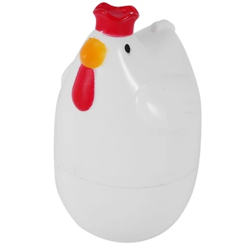 Пароварка для вареных яиц в форме цыпленка, 1 пароварка, пестик, микроволновая яйцеварка, инструменты для приготовления пищи, кухонные гаджеты, аксессуары, инструменты