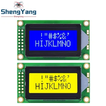 TZT 8x2 ЖК-модуль 0802 Символьный экран Синий/Желто-зеленый Для Arduino