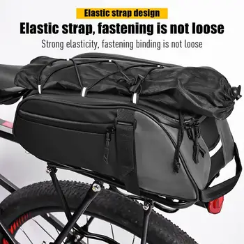 Велосипедная сумка-стойка, водонепроницаемые светоотражающие Многофункциональные велосипедные сумки, сумка на плечо с несколькими отделениями для путешествий, Прямая поставка