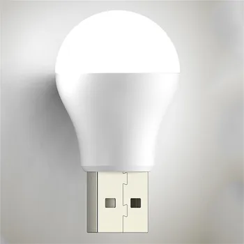 1шт USB Мини-Штекер Лампа Компьютерная Мобильная Зарядка USB Книжные Лампы Защита Глаз Лампа Для Чтения Мини-Круглый Светильник Ночник