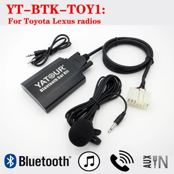 Yatour BTK для автомобильных радиоприемников Toyota Lexus, высококачественный Bluetooth-адаптер с комплектом громкой связи для телефонных звонков