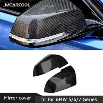 Крышка зеркала из углеродного волокна Для BMW 5 Серии F10 F11 F18 GT F07 14-16 6 Серии 13-15 7 Серии F01 F02 14-19