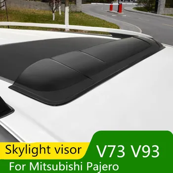 Для Mitsubishi Pajero V73 V93 модифицированный люк в крыше солнцезащитный козырек Pajero rain для бровей, люк в крыше, внедорожные аксессуары