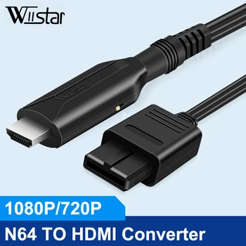 Адаптер-конвертер N64 в HDMI, Кабель HDMI для Nintend 64, Super SNES и NGC, Подключи и играй, Цифровой кабель, Восстановление игрового экрана