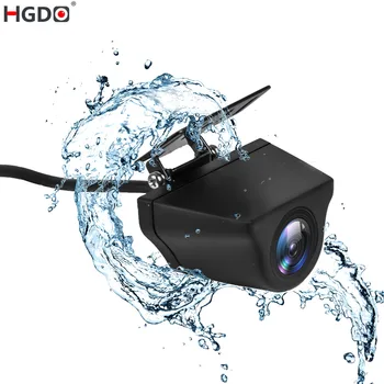 HGDO Камера заднего вида 1080P Задняя камера с 4-контактным кабелем Ночного видения Задний ход Монитор автоматической парковки Водонепроницаемый Видео 170 Градусов