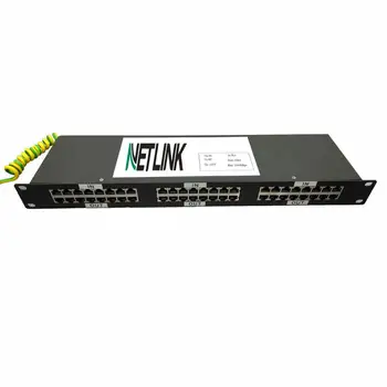 Сетевой молниеотвод Cat6 Ethernet с 24 портами rj45, сетевой сетевой фильтр SPD
