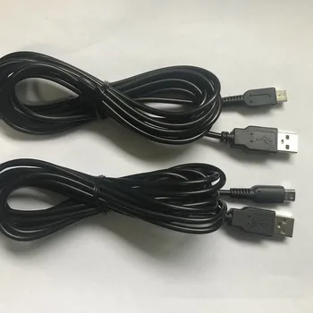 300шт USB-кабель для зарядки длиной 3 м для игрового контроллера N-intendo Wii U Геймпад