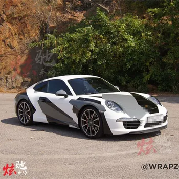 Автомобильные наклейки ДЛЯ Porsche 911 GTS модификация кузова и экстерьера персонализированные камуфляжные спортивные наклейки на заказ