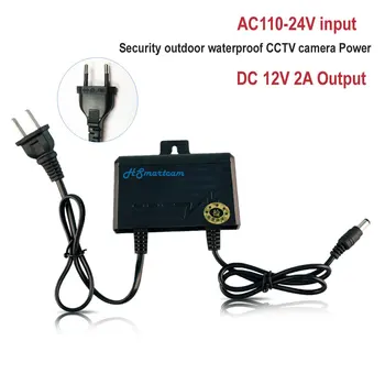 Водонепроницаемый Адаптер Питания для наружной Безопасности DC 12V2A Wifi IP-камера Наружный AI Автоматическое Отслеживание Беспроводная Камера ONVIF Аудио