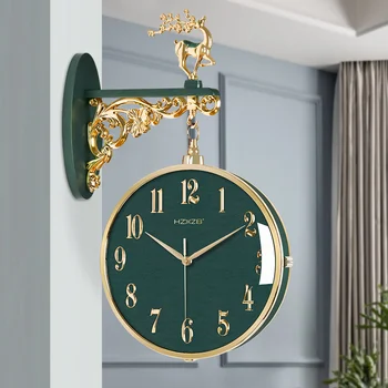 Настенные часы с офисным механизмом на батарейках, Кухонные бесшумные настенные часы в скандинавском стиле, Новый дизайн, Уникальная мебель Reloj De Pared