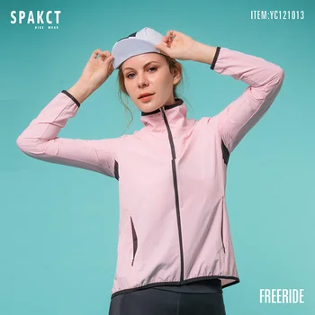 Новинка 2021 года! Spakct суперлегкая ветрозащитная куртка для велоспорта с длинным рукавом, ветрозащитная куртка с вентиляцией сзади