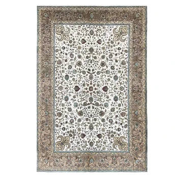 Шелковый ковер ручной работы, турецкие ковры, Восточный шелковый коврик для гостиной, ковры, размер 4,5 'X6,5'