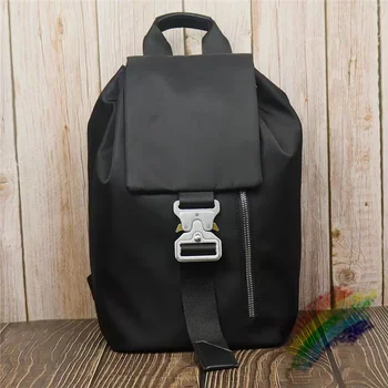 Черные рюкзаки ALYX Для Мужчин и Женщин 1: 1 Высококачественная сумка С Регулируемыми Плечами 1017 9 см Сумки Alyx С пряжкой для травления