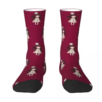 Gorjuss Santoro, Носки в стиле Харадзюку, Впитывающие пот Чулки, Всесезонные носки, Аксессуары для Унисекс, Рождественские подарки