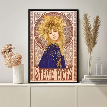 Плакат Стиви Никса, Плакат с рок-музыкой, Настенная живопись, украшение дома (без рамки)