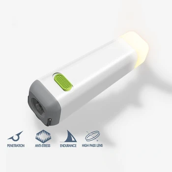 Мощный дальнобойный фонарик, Мини-USB, перезаряжаемый фонарик, Блок питания, Портативный Кемпинг, Водонепроницаемый фонарь для самообороны