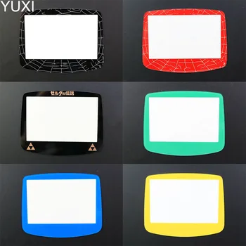 YUXI 2 шт., 6 цветов, Защитная пленка для экрана со стеклянными линзами для GBA IPS LCD V2 GAMEBOY ADVANCE -НОВИНКА