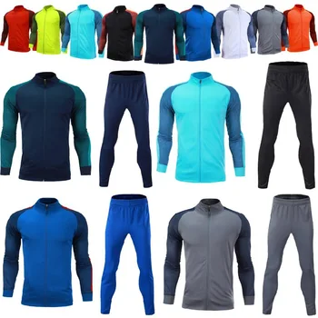Новый осенне-зимний футбольный костюм с длинным рукавом, мужская и женская верхняя одежда для футбольных тренировок, спортивная одежда для мужчин