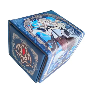 100 + Красочная Коробка для настольных игр, Коробка для Хранения TCG Карт, Чехол из Полипропиленового Материала для Волшебных Карт MGT/Pkm/YGO/Игр для сбора