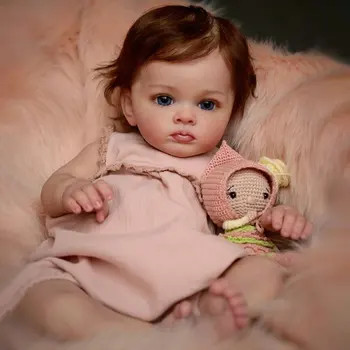 60 см Готовая кукла Для Объятий Reborn Tutti Кукла для маленьких девочек Ручная Роспись Куклы Высококачественная 3D кожа Кукла-принц