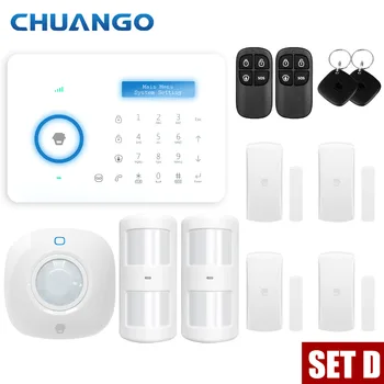 Система сигнализации Chuango A11 PSTN Сенсорная клавиатура Система охранной сигнализации 
