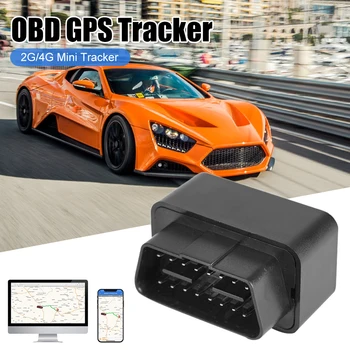Мини OBD Голосовой Монитор GPS Трекер Статус Ударная Сигнализация SMS Отслеживание Вызовов Локатор Геозоны Для BMW VW Tesla Caravans Benz