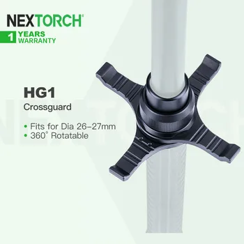 Перекладина Nextorch HG1 съемная, подходит для диаметра 26-27 мм, с возможностью поворота на 360 °, 140 кг без сгибания, защита рук