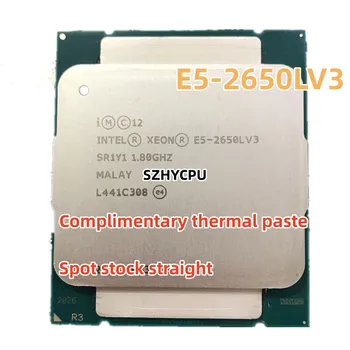 Используется Процессор INTEL XEON E5 2650L V3 CPU Процессор E5 2650LV3 1,8 ГГц 12-ядерный LGA 2011-3 для материнской платы X99