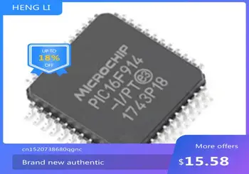 100% Новая Бесплатная доставка, микропроцессор PIC16F914-I/PT QFP44, абсолютно новая точечная распродажа