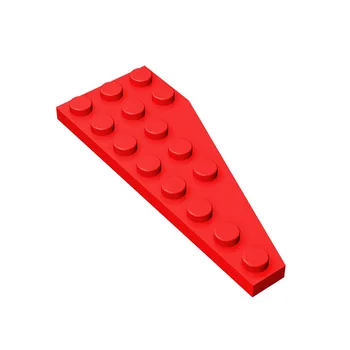 Клин, пластина 8 x 3 слева совместим с детскими игрушками lego 50305, строительные блоки технические