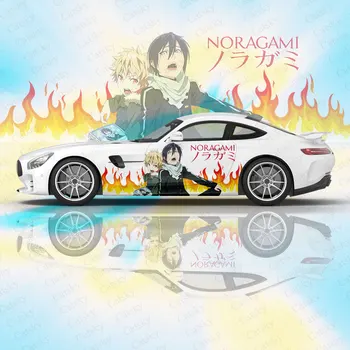 Изготовленная на заказ наклейка из японского аниме Noragami 2шт для универсальной Большой автомобильной наклейки Наклейка для автомобиля Univers Car Sticker Decor