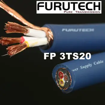 Новый японский Furutech FP-3TS20 OCC Blue Ribbon HiFi Sound OCC силовой кабель для подключения блендера