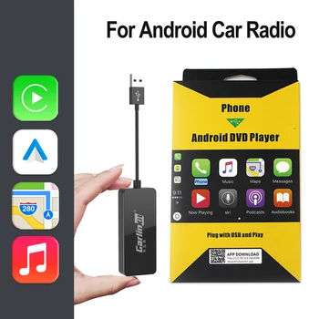 Carlinkit Проводной и Беспроводной Carplay Android Автоматический Ключ Планшет Android Радиоэкран Smartlink Mirrorlink iOS 15 Музыка Siri Видео