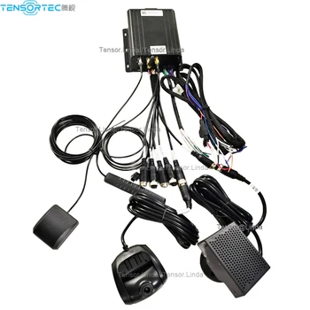 Основной продукт видеорегистратор с двойной камерой, видеорегистратор для автомобиля, встроенный датчик ADAS MDVR, система защиты автомобиля от столкновений