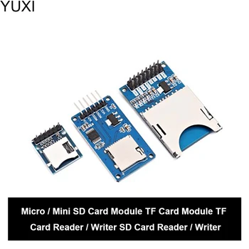 YUXI 1 шт. Модуль TF-карты Плата Расширения памяти TF Micro Card SD TF Card Модуль Защиты памяти SPI Для Продвижения Arduino ARM AVR