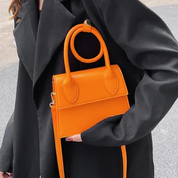 Роскошная сумка через плечо французского Дизайна, Простая и Универсальная Повседневная сумка, Женская Квадратная сумка-Мессенджер, Повседневная женская сумка-тоут