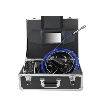 TFT-монитор с 23-мм головкой для осмотра канализационных сливных труб, система камер видеонаблюдения, используемая для осмотра трубопроводов