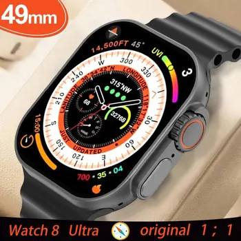 Новые Смарт-часы с GPS Для Мужчин, Спортивные Часы С Голосовым Вызовом, Женские Игровые Компасы, Водонепроницаемые Смарт-часы Для Apple Ultra 8 PK HK8 PRO MAX2023