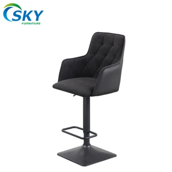 SKY Luxury Design Высота барной стойки, Поворотный Барный стул с высокой спинкой, Табурет для кафе