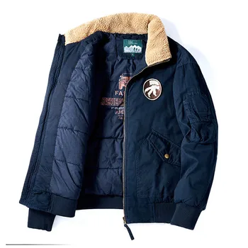 Mcikkny, мужские куртки-бомберы и пальто, осенне-зимняя теплая верхняя одежда, топы для мужчин, Размер одежды M-4XL Thermal