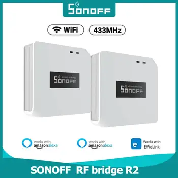 Sonoff RF Bridge R2 Smart Hub WiFi 433 МГц Мостовой Триггер Smart Scenes WiFi Шлюз Поддержка Wi-Fi Дистанционного Управления 433 МГц RF Контроллер
