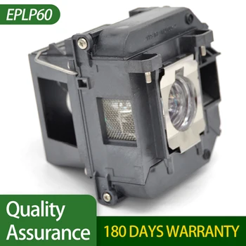 ELPLP60 V11H447020 V13H010L60 Лампа для проектора EPSON для EB-420 EB-425WPowerlite 905 Powerlite 92 Powerlite 93