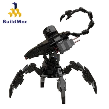 BuildMoc Игра Horizon Monster Corruptor Военный Робот Машина Набор Строительных Блоков Динозавр Наблюдатель Зверь Маленькая Корова Рассвет Кирпичи Игрушки