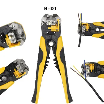 Мультиинструменты, плоскогубцы, резак для зачистки кабеля, щипцы H-D1 0,25-6 мм2, автоматические инструменты для ремонта электрооборудования