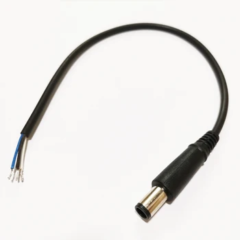 Наконечник постоянного тока NCHTEK 7,4x5,0 мм штекерный разъем +шнур/кабель для HP/Dell и др. Ноутбук, 2 кв. м/лот