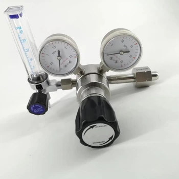 Мембранный регулятор давления воздуха CO2 из нержавеющей стали