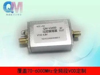 2,4-Граммовый радиочастотный микроволновый VCO Генератор с регулируемым напряжением Источник сигнала точечной развертки частоты SMA С металлическим экраном
